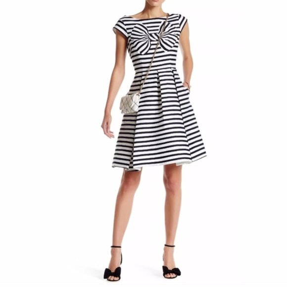 kate spade Dresses & Skirts - Kate Spade Bow Stripe Mariella Dress